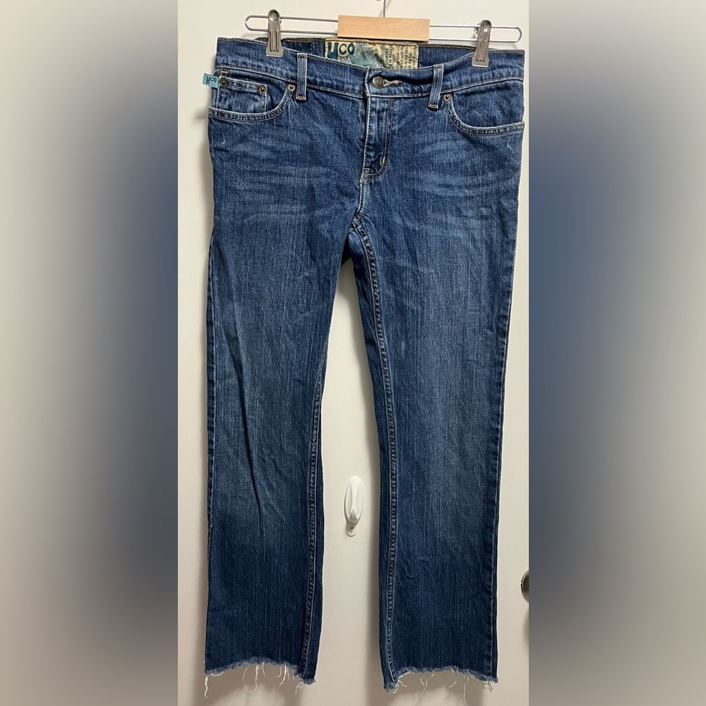 Vintage 2000s Y2K Hollister HCO Jeans Low rise Bootcut Size 7R
